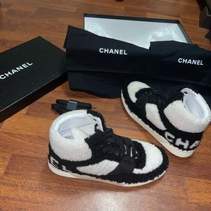 Chanel High Top Sneakers Mens